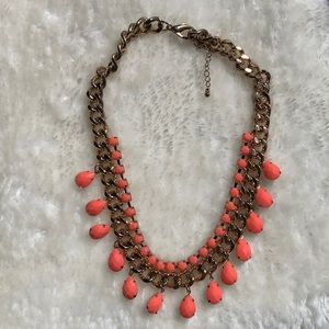 Coral Statement Necklace